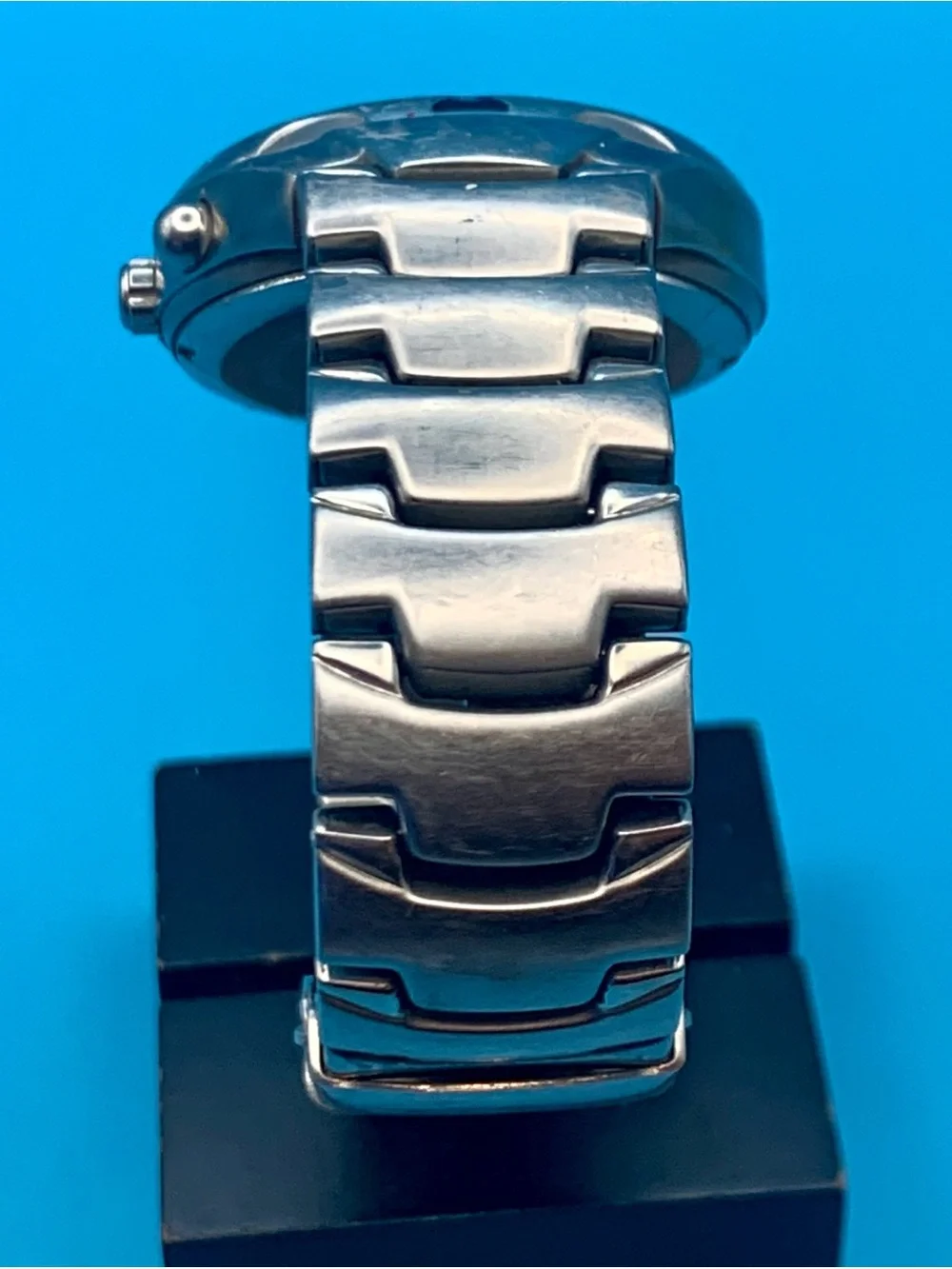 Fossil Men's Stainless Steel Blue Dial Watch